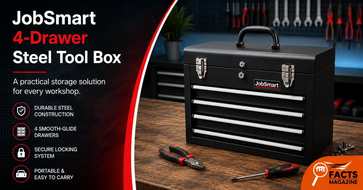 JobSmart 4-Drawer Steel Tool Box